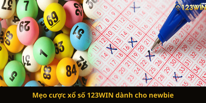 Mẹo cược xổ số 123WIN dành cho newbie